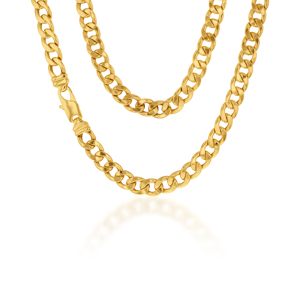 filled gold necklace