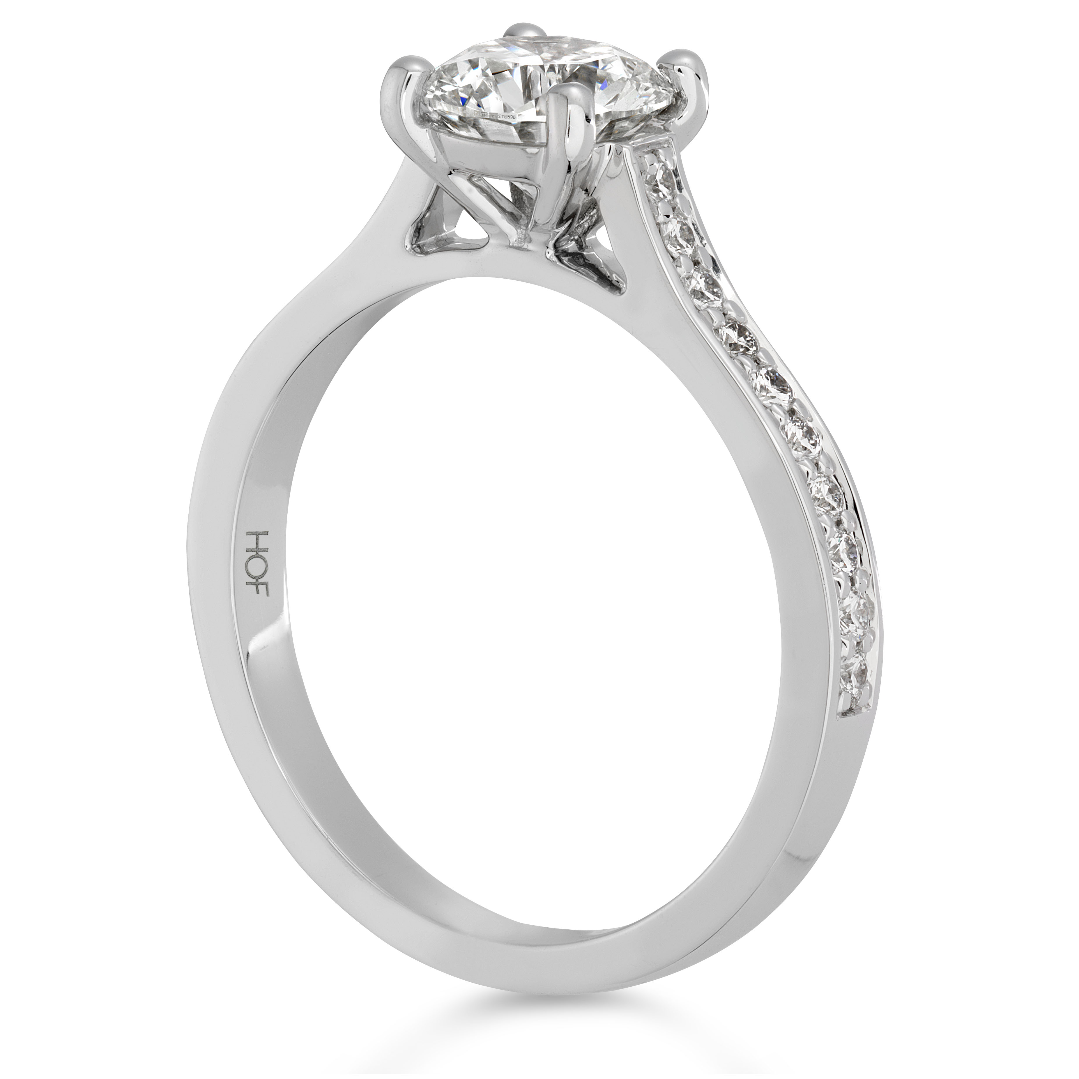 Hearts On Fire  Sensational Enticement  Solitaire Engagement Ring