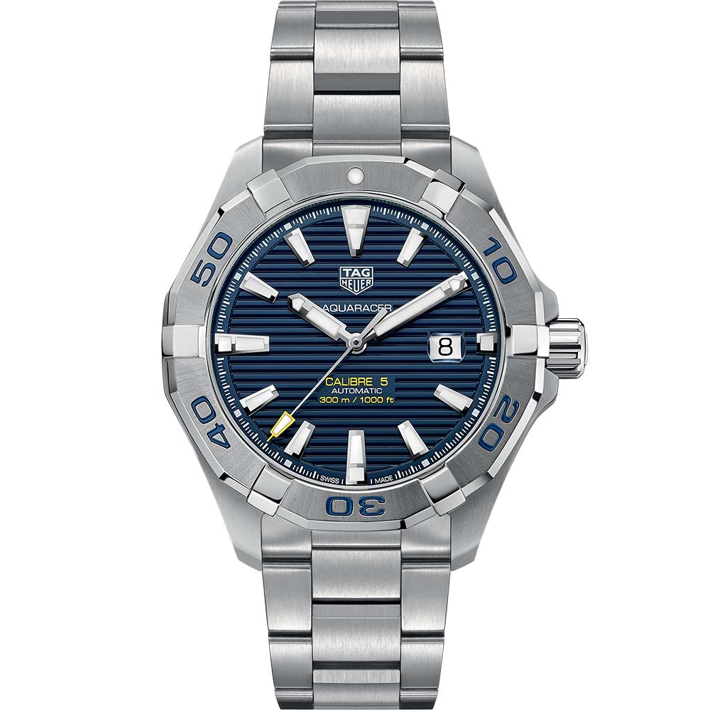 TAG Heuer WAY2012BA0927 Aquaracer Calibre 5 Stainless Steel Mens Watch