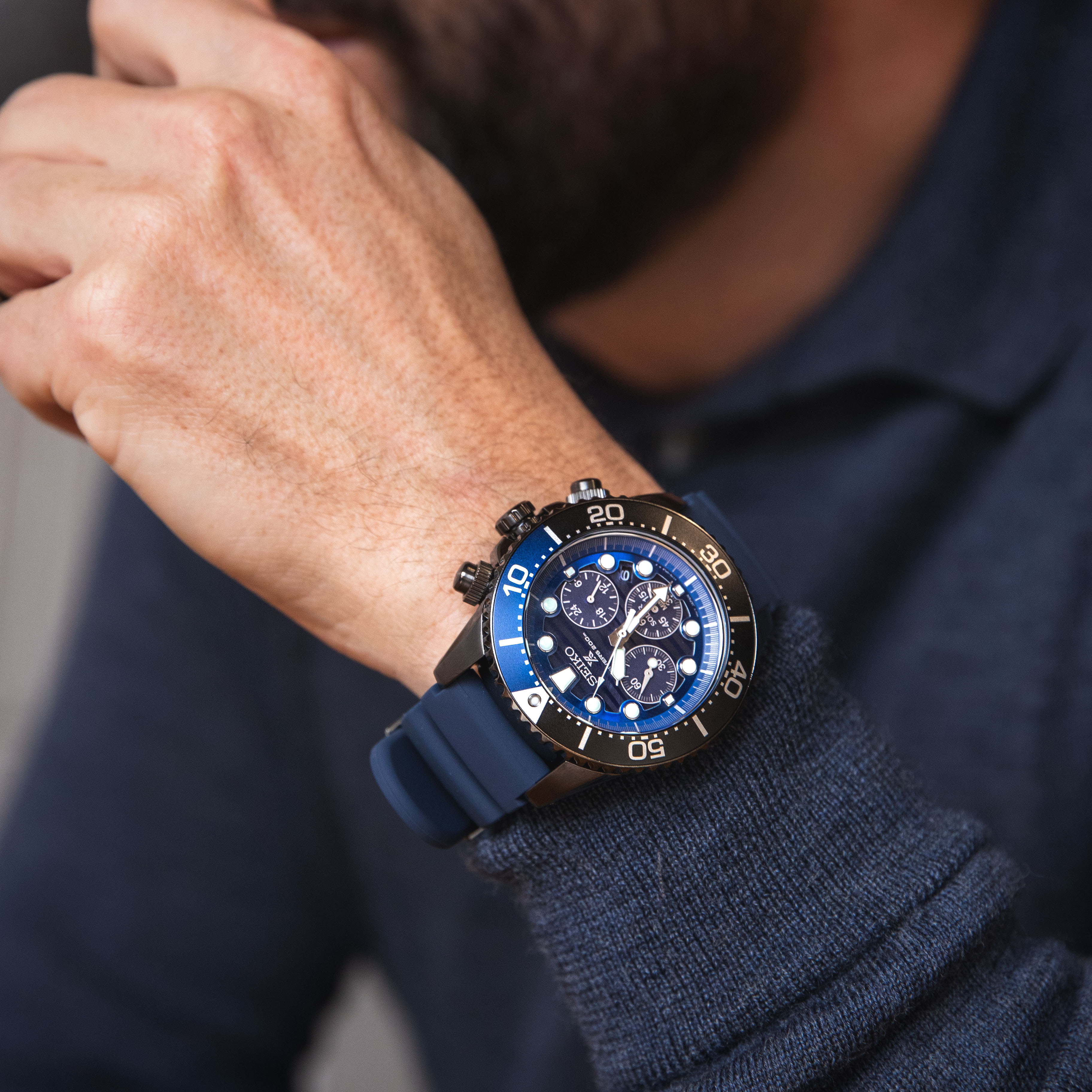 Seiko Prospex SSC701P-9 Special Edition 'Save the Ocean' Divers Watches
