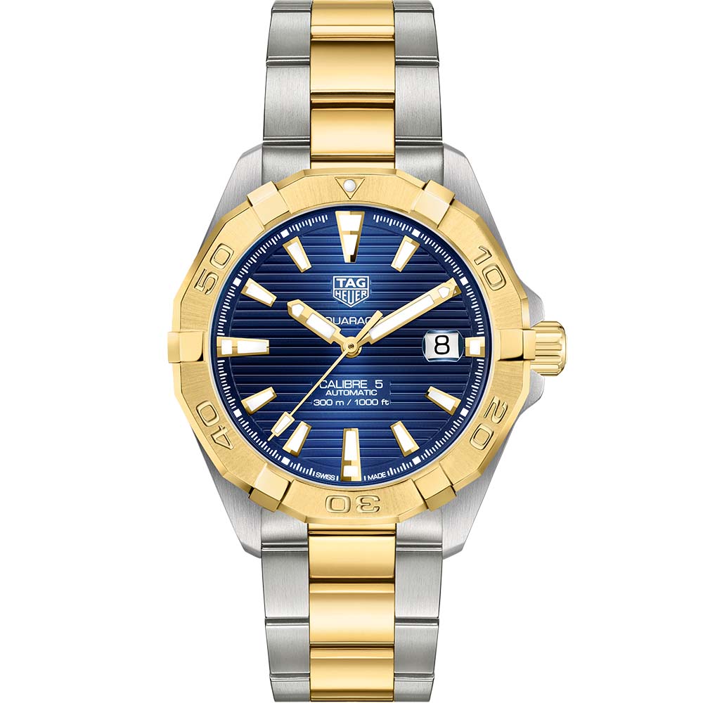 TAG Heuer Aquaracer WBD2120BB0930 Steel & Gold Plated Mens Watch