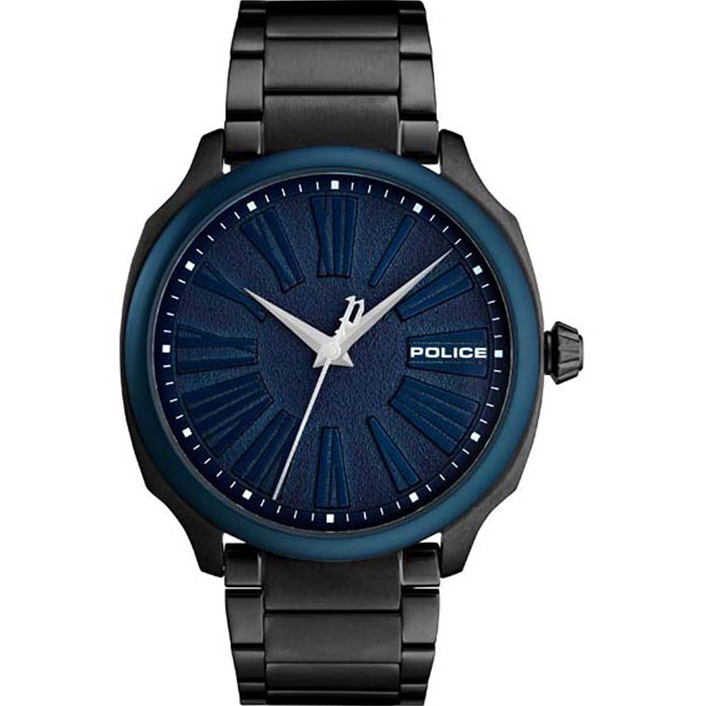 Police Baxley Blue Dial Mens Watch