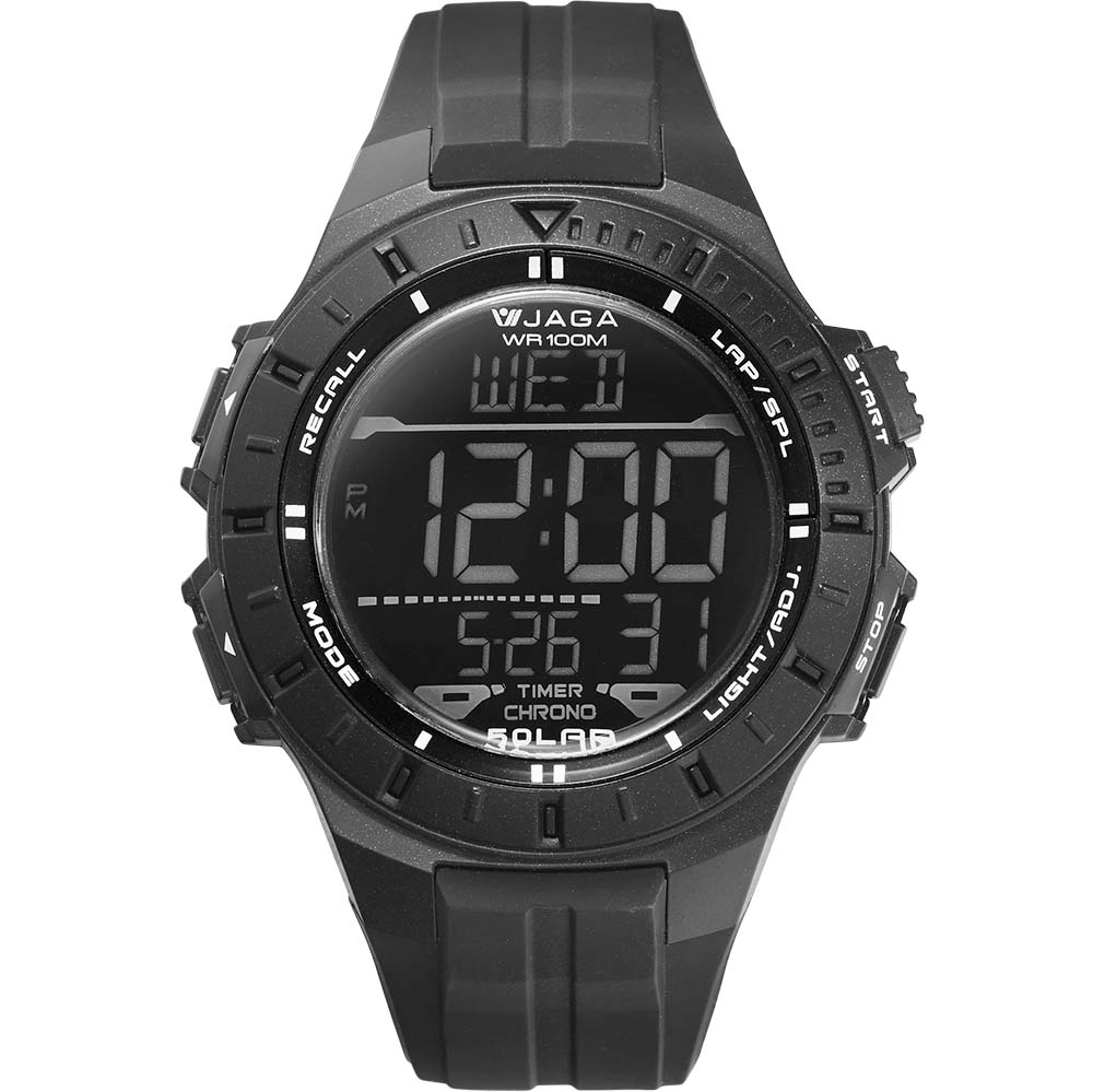 Maxum Solar X2125G1 Black Solar Watch