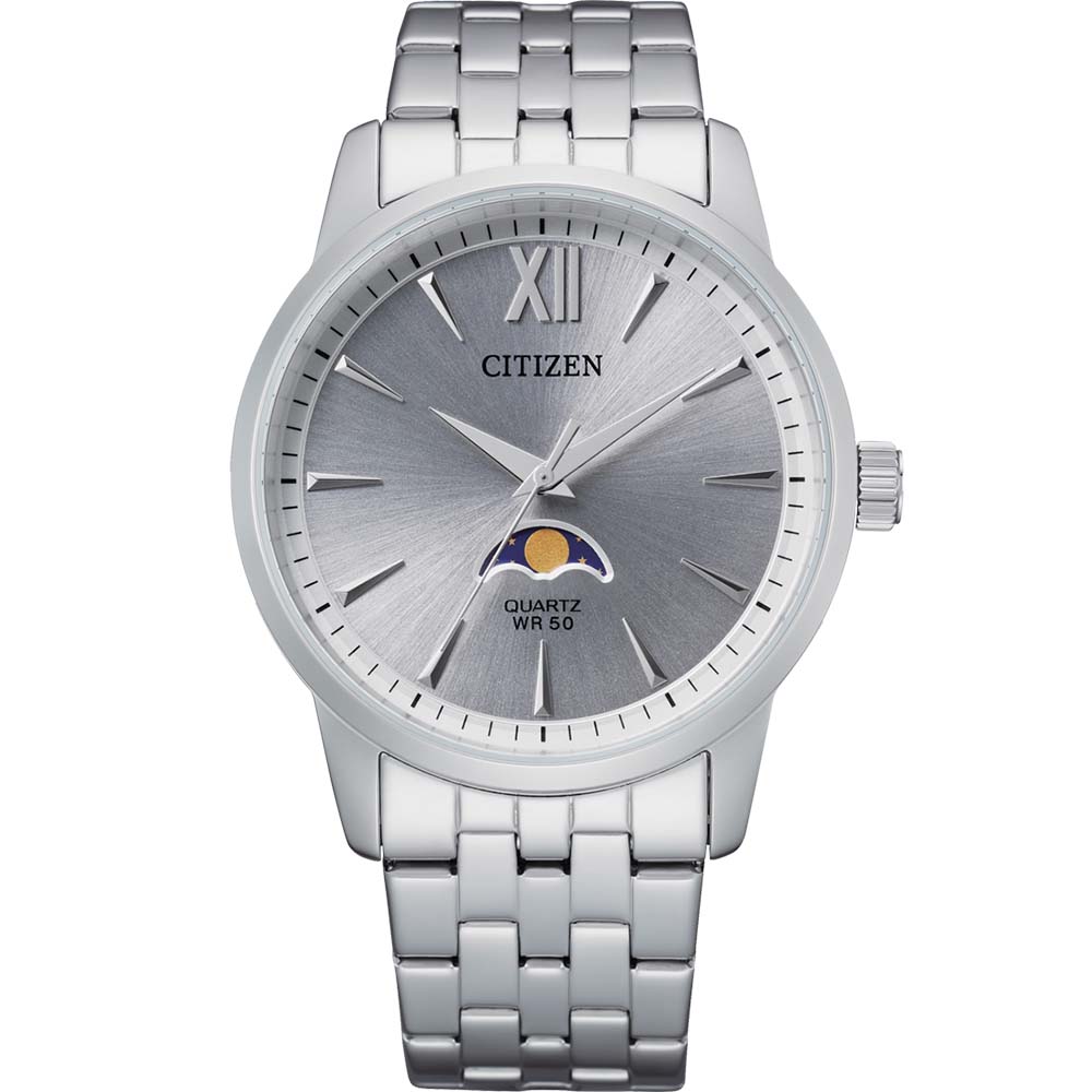 Citizen AK5000-54A Moonphase Stainless Steel