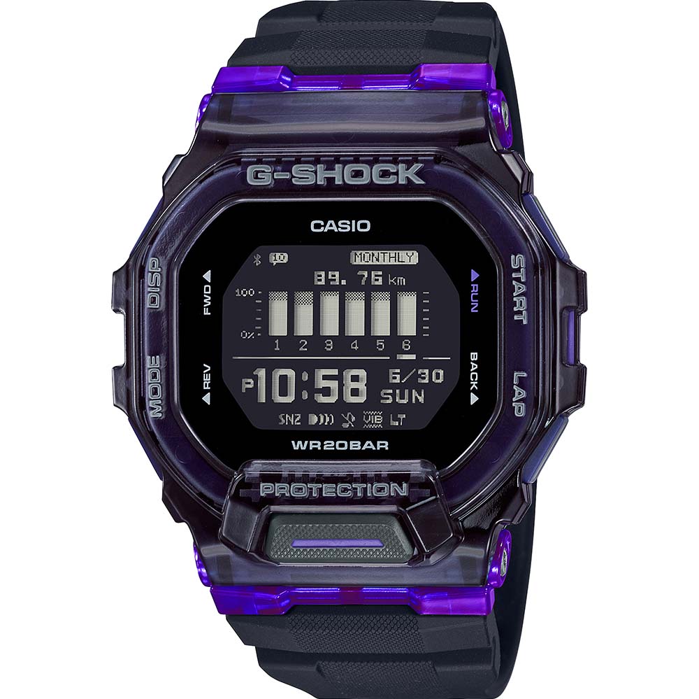 G-Shock GBD200SM-1A6 G-Squad Vital Colour Series Smart Phone Link