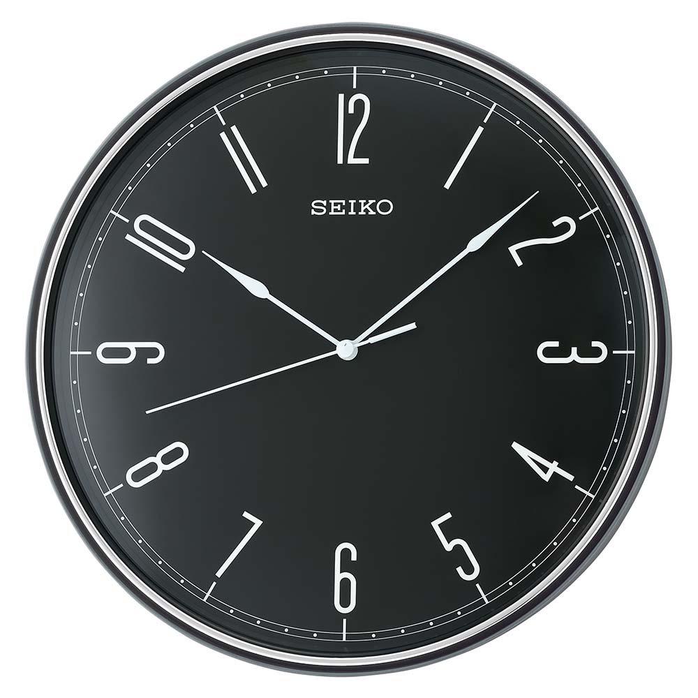 Seiko QXA755-K Black Wall Clock