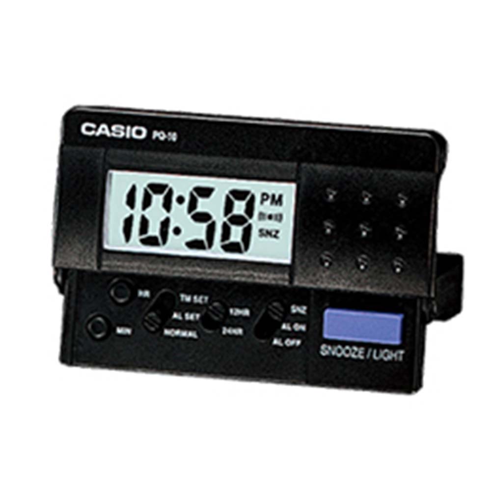 Casio PQ10-1R Travel Alarm Clock