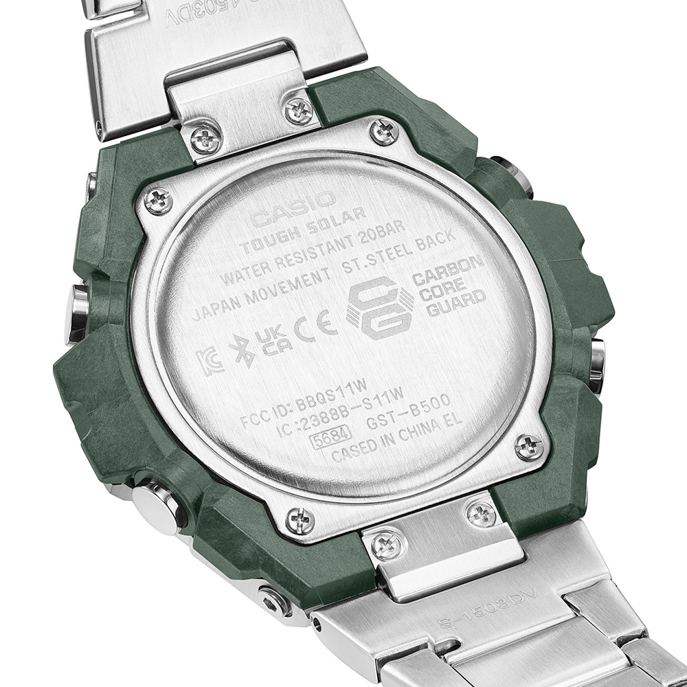 G-Shock GSTB500AD-3A G-Steel Stainless Steel Mens Watch
