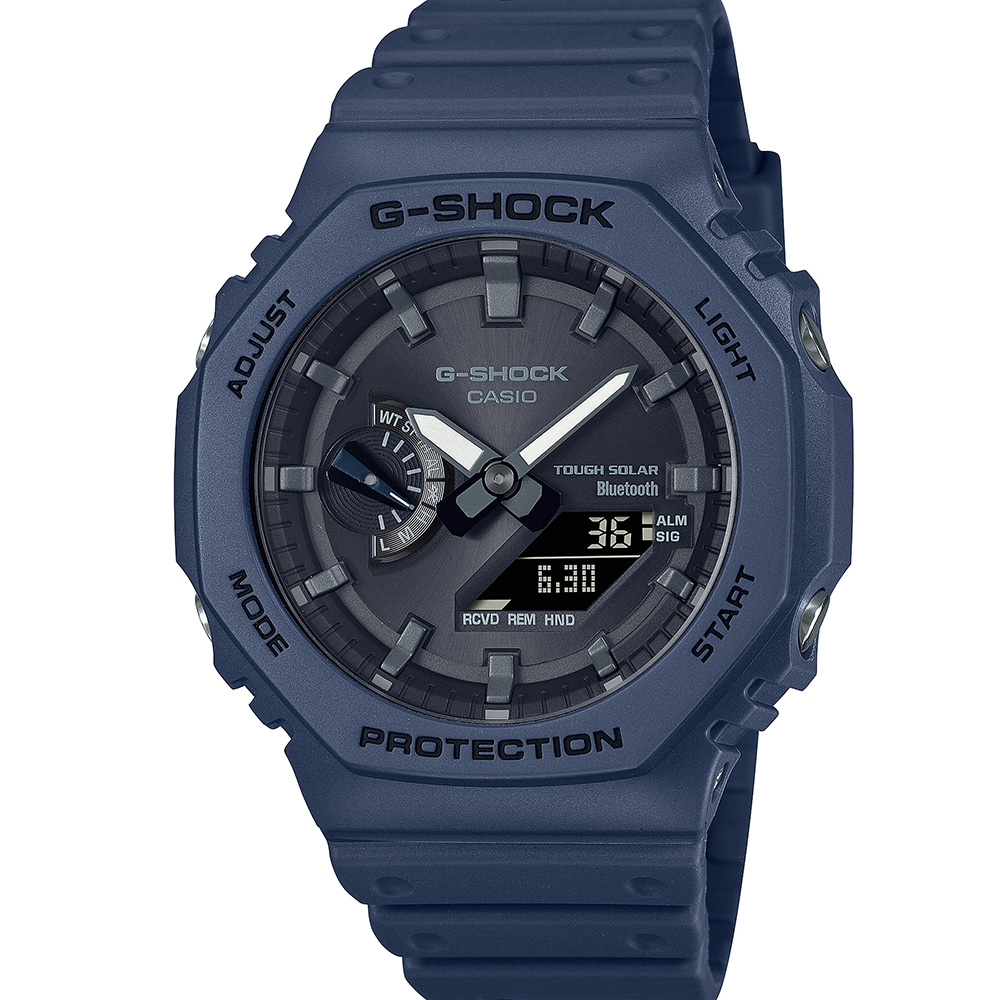 G-Shock GAB2100-2A Carbon Core Bluetooth Solar 'CasiOak'