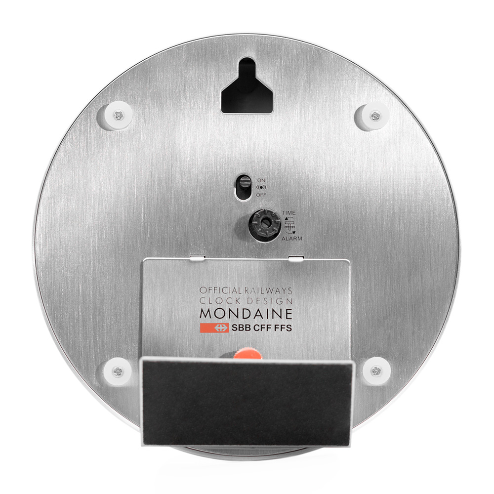 Mondaine A995CLOCK16SBB 40cm Aluminium Wall Clock