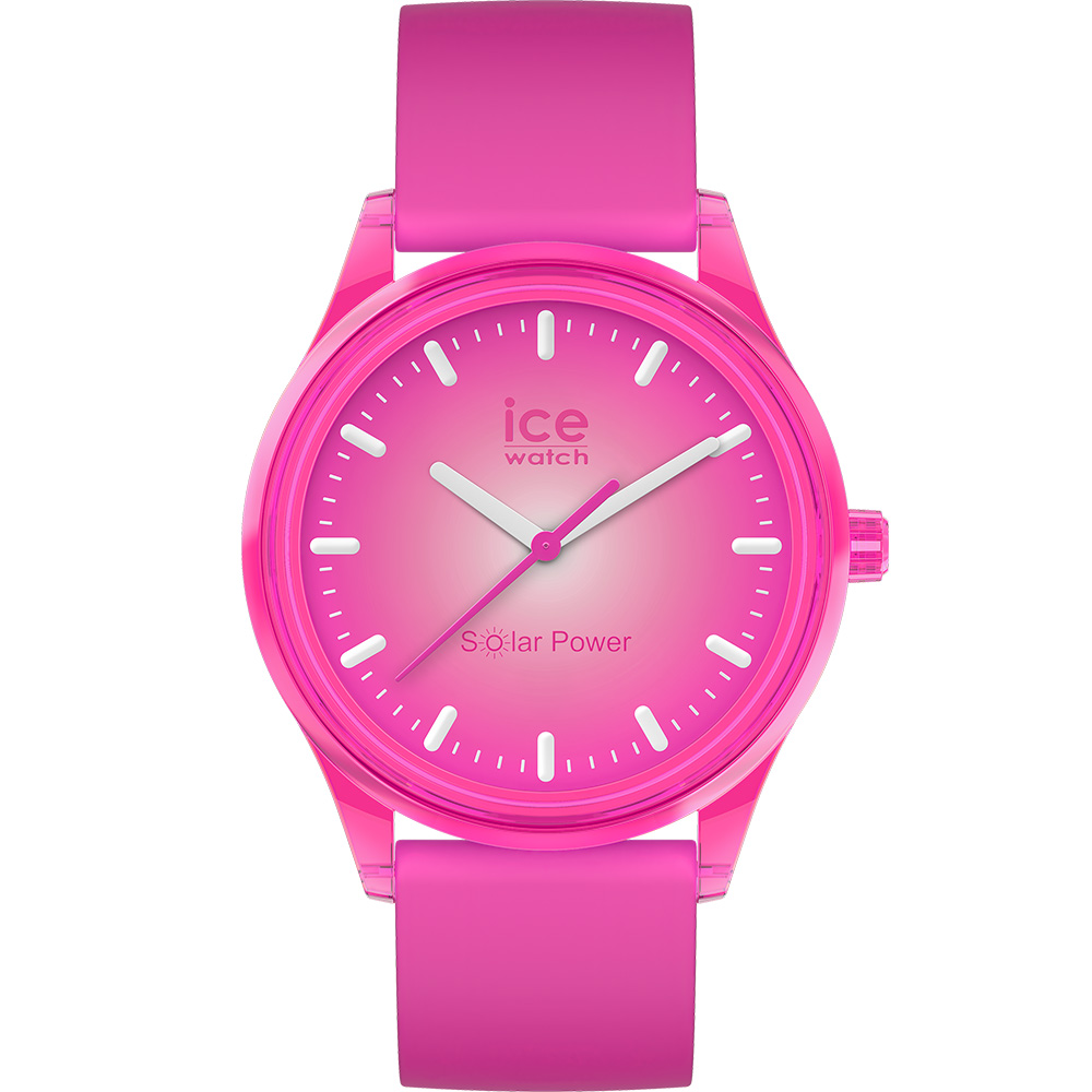 Ice 017772 Pink Solar Unisex Watch