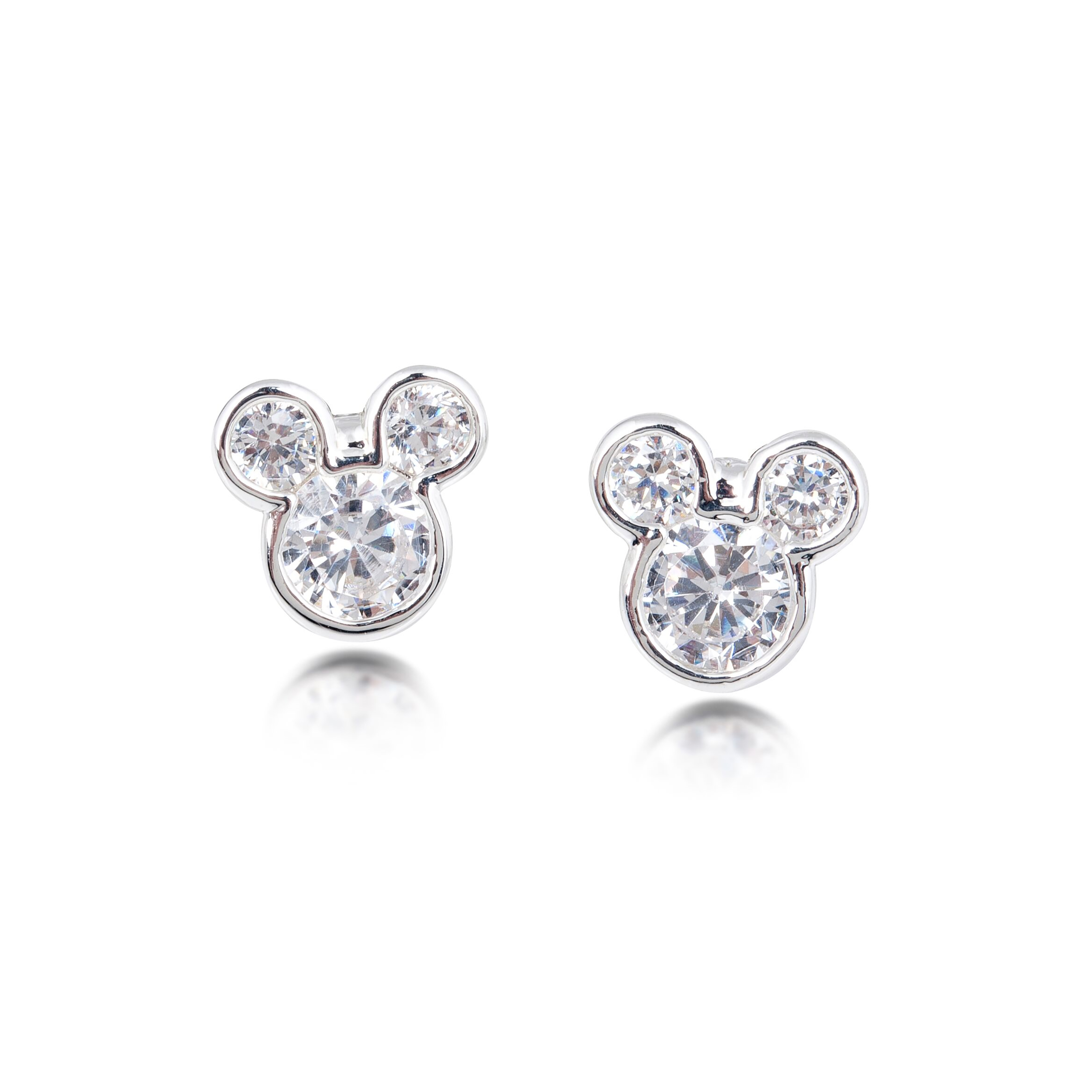 DISNEY Mickey Mouse Crystal Stud Earrings